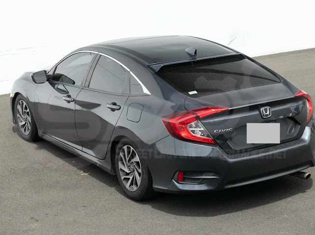 2016-2021 HONDA CIVIC SEDAN | REAR ROOF WINDOW VISOR