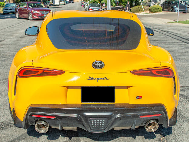 2020-PRESENT TOYOTA GR SUPRA A90 A91 | NON RESONATED CAT BACK EXHAUST
