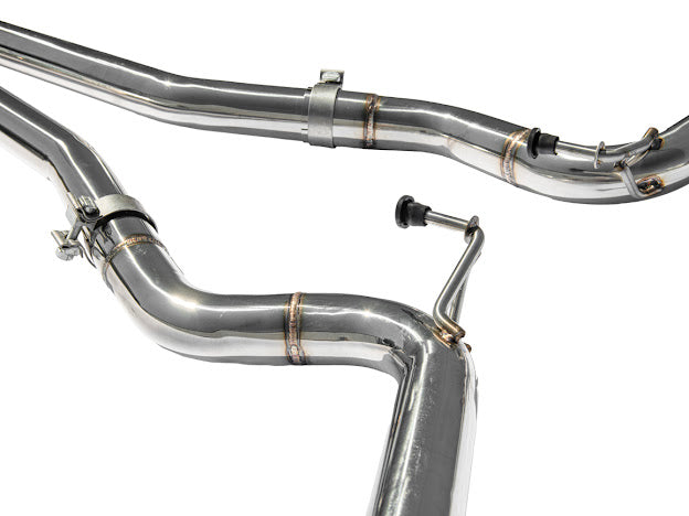 2024-Up Ford Mustang GT 5.0L | T-304 Straight Through Cat Back Dual Tips Exhaust