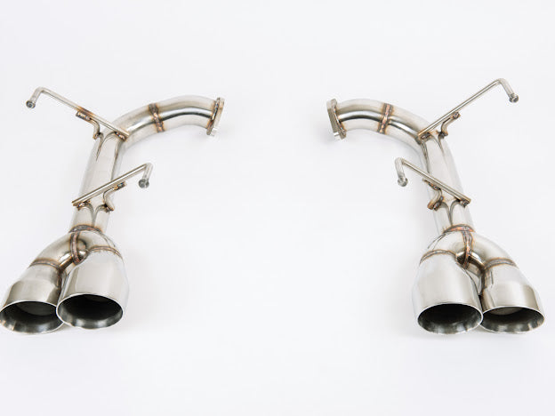2015-2021 SUBARU WRX / STI | MUFFLER DELETE AXLE BACK EXHAUST 4 INCH CHROME QUAD TIPS