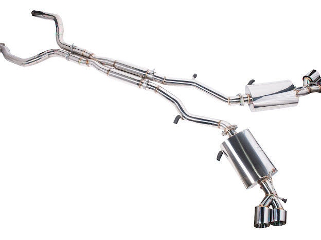 2016-PRESENT CHEVROLET CAMARO V8 COUPE QUAD TIPS CAT BACK EXHAUST