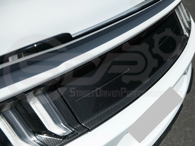 2018-2023 FORD MUSTANG S550 | CARBON FIBER FACTORY STYLE REAR TRUNK DECK LID APPLIQUE PANEL COVER