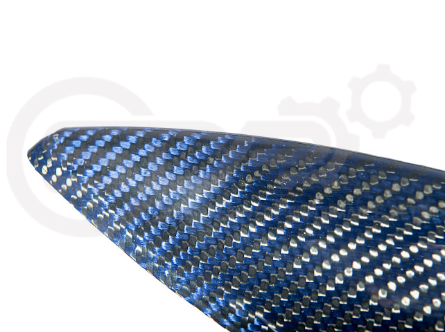 2014-Up Cadillac ATS CTS CT4 CT5 Blue Carbon Fiber Shark Fin Antenna Cover