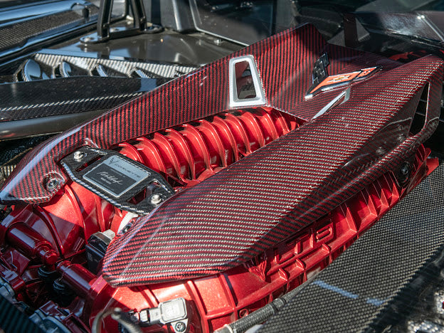 2023+ CORVETTE C8 Z06 CARBON FIBER ENGINE COVER
