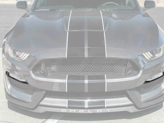 2015-2020 FORD MUSTANG SHELBY GT350 | FRONT FOG LIGHT EYEBROW TRIM COVER