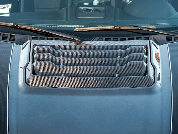 2017-2020 FORD F-150 RAPTOR | STREET SERIES PACKAGE CARBON FIBER HOOD VENT REPLACEMENT