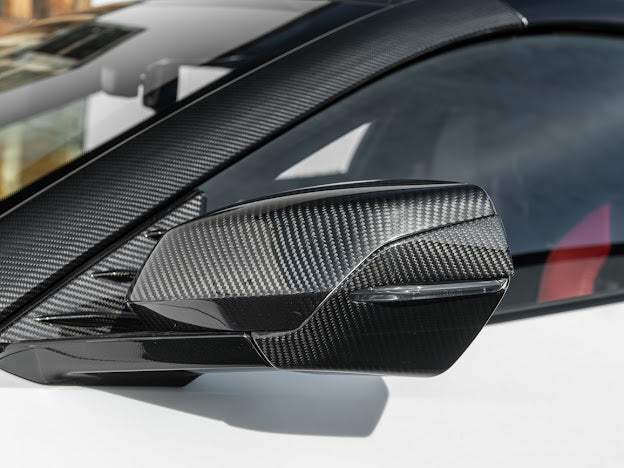 2020+ CORVETTE C8 | CARBON FIBER REPLACEMENT MIRROR COVERS PAIR