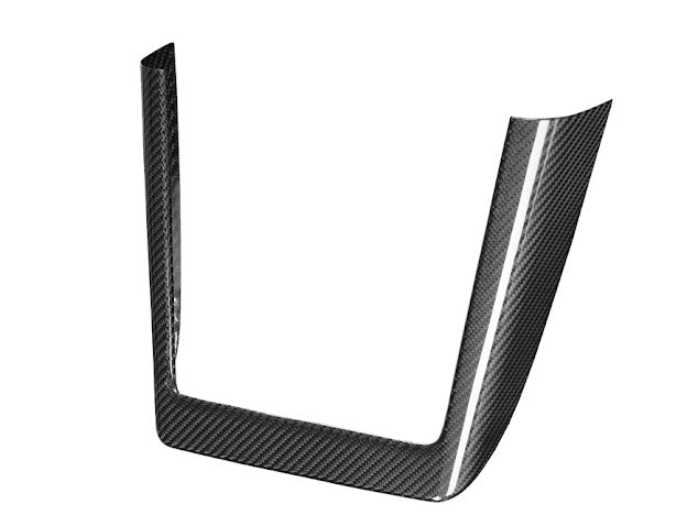 2024-UP TESLA MODEL 3 CARBON FIBER INTERIOR CENTER CONSOLE FRAME