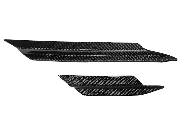 2020+ CORVETTE C8 CARBON FIBER SIDE CANARDS DIVE PLANE (PAIR)