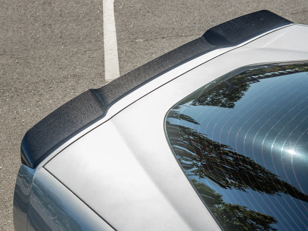 *IMPERFECTION / DISCOUNTED* 2005-2013 C6 Corvette - Extended ZR1 Style CARBON FIBER Rear Trunk Lid Spoiler Wing