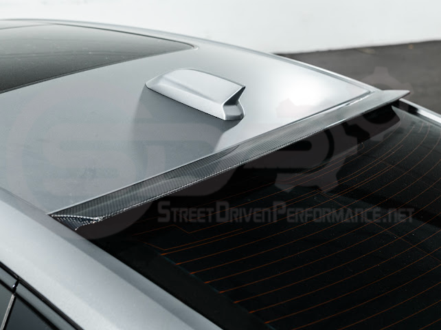 2020-Present Cadillac CT5 / CT5-V / CT5-V Blackwing | SDP Performance Style CARBON FIBER Rear Window Top Roof Spoiler Wing
