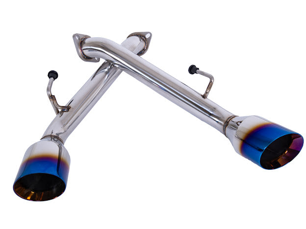 2017-UP INFINITI Q60 MUFFLER DELETE DUAL BURNT TIPS EXHAUST