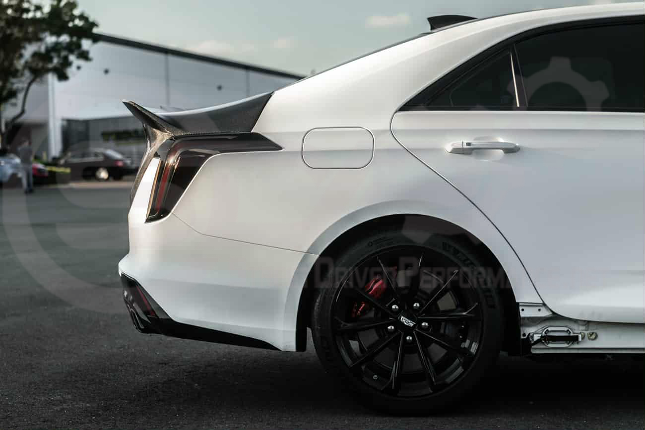 2021-UP CADILLAC CT4, CT4 V, AND CT4-V BLACKWING | BLACKWING STYLE REAR TRUNK LID WITH INTEGRATED SPOILER