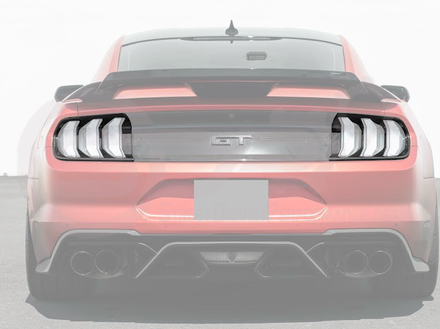 2015-17 FORD MUSTANG | REAR TAIL LIGHT TRIM BEZEL COVER PAIR