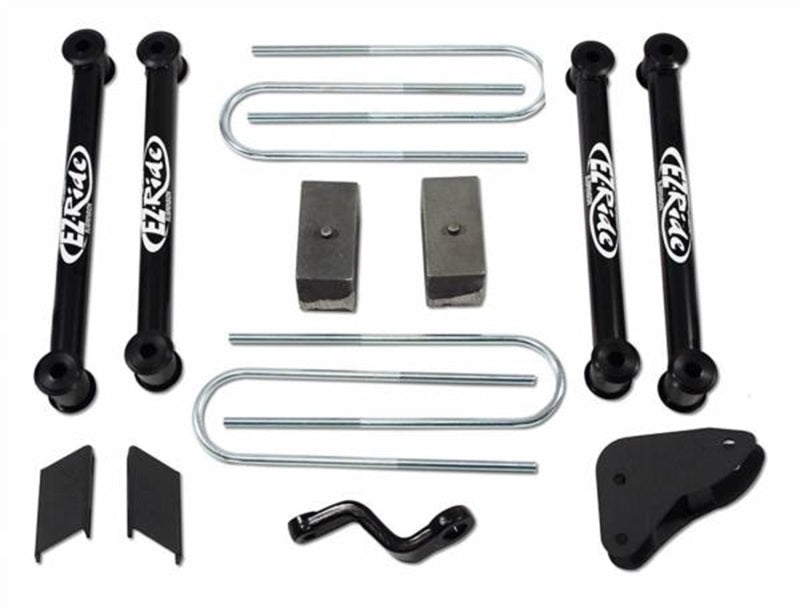 Tuff Country 6-inch lift kit for Dodge Ram 2500/3500 trucks, showing metal suspension components and lift parts.