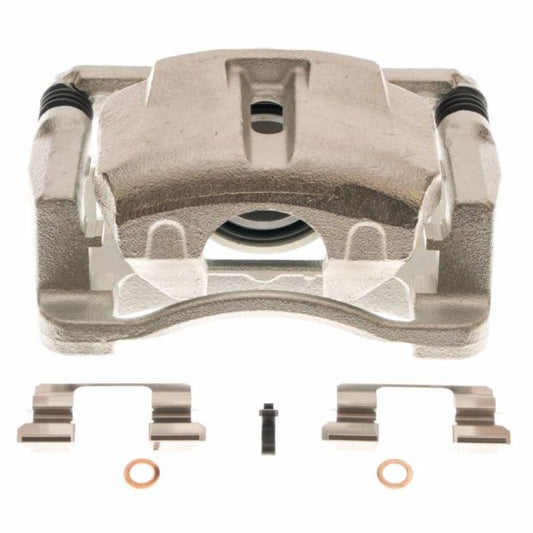 PowerStop OE front left brake caliper with bracket for Mazda CX-5 2013-2018, automotive replacement part.
