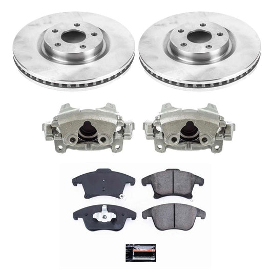 PowerStop OE brake calipers for 2019-2020 Ford SSV Plug-In Hybrid front autospecialty kit with calipers and hardware.