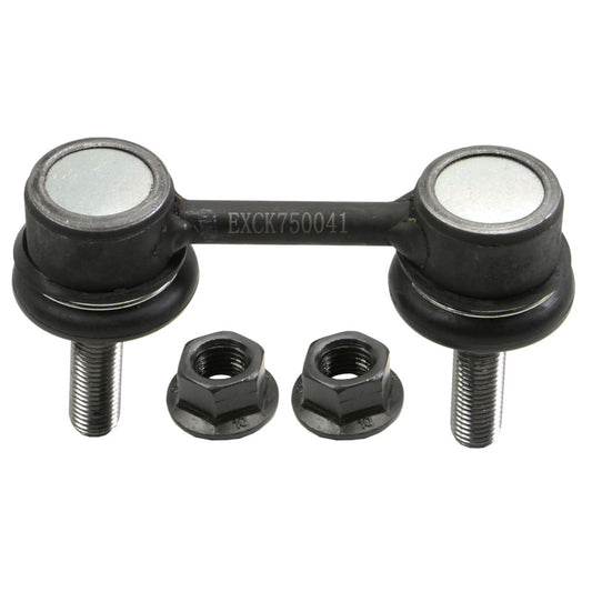Moog rear sway bar endlinks for 2003-2008 Subaru Forester, showing the durable metal links with bushings.