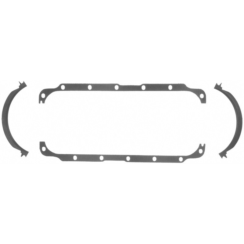 Fel-Pro Dodge Dakota engine oil pan gasket set with blue stripe cork-rubber for OS 30569 C engine, durable and high-quality.