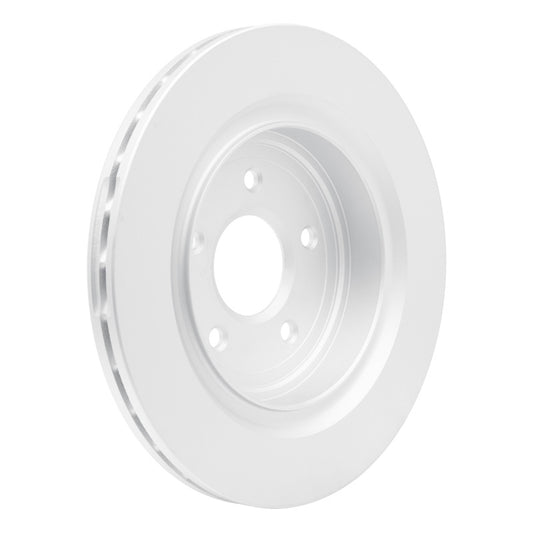 DFC Chevrolet Corvette rear brake rotor with hi-carbon alloy and geomet coating, OE cryo-treated for durability.