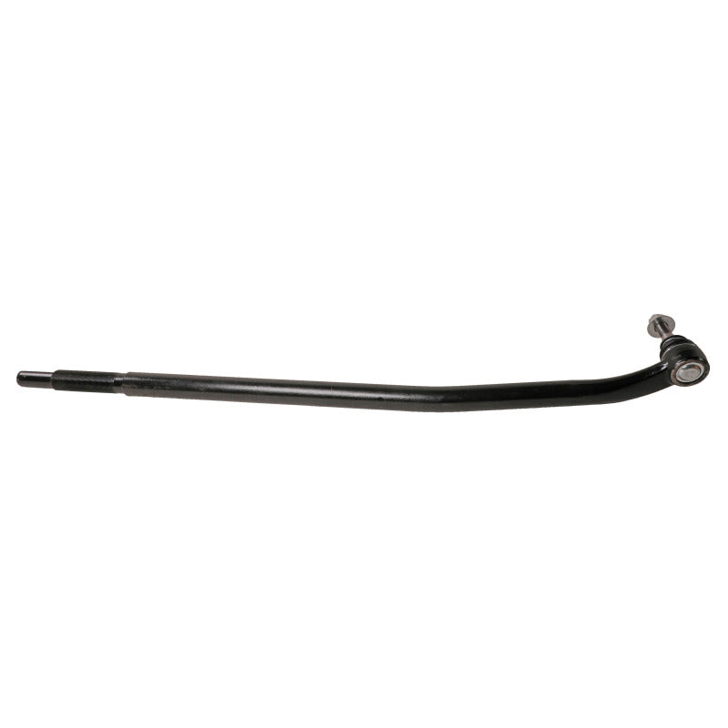 Moog 14-18 Ram 2500 right upper outer tie rod, automotive suspension component, showing the metal rod with ball joint connection