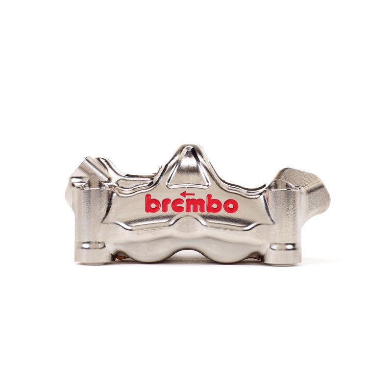 Brembo GP4-RX brake caliper for left side, OE brake calipers by Brembo Powersports, showcasing the high-performance design.