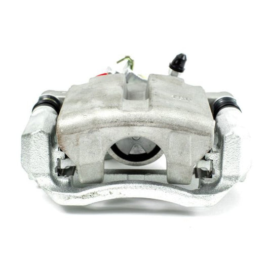 PowerStop OE rear left brake caliper with bracket for Buick Allure 2005-2009, automotive replacement part.