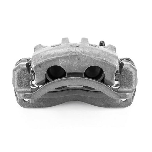 PowerStop OE front left brake caliper with bracket for 2004-2005 Kia Sedona, designed for reliable vehicle stopping power.