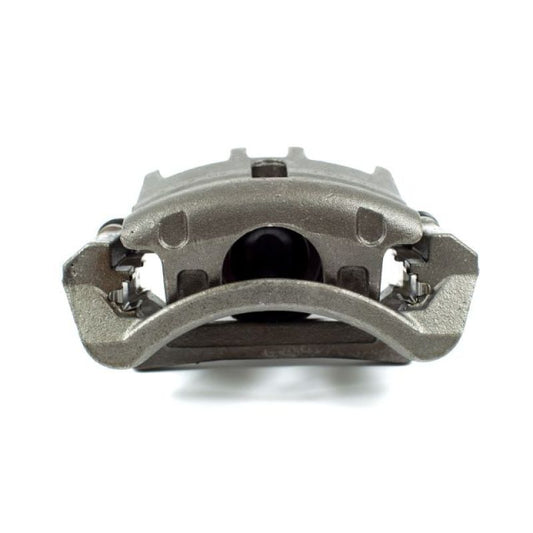 PowerStop OE front left brake caliper with bracket for Chrysler Town & Country 2003-2004, showcasing the brake component with mounting hardware.
