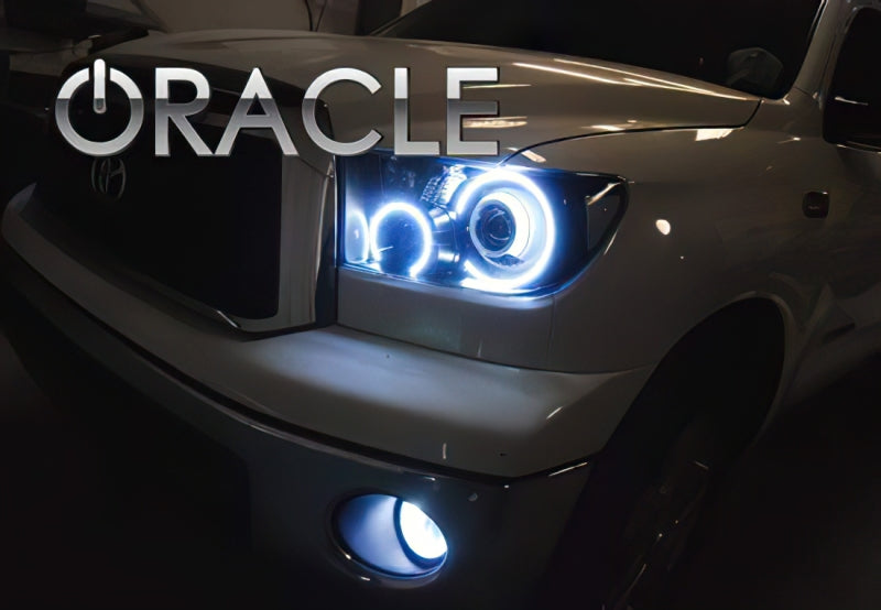 Oracle 07-13 Toyota Tundra LED Fog Light Halo Kit - Green
