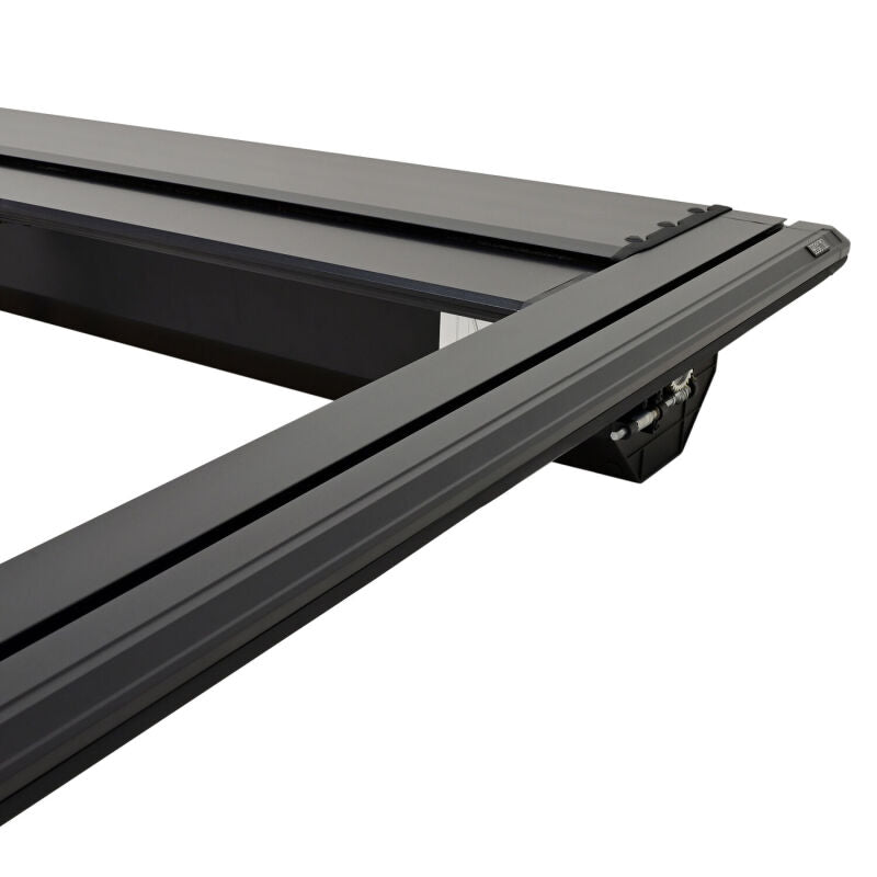 Westin black roll-up tonneau cover for 24-26 Toyota Tacoma 5ft bed, manual retractable truck bed cover.