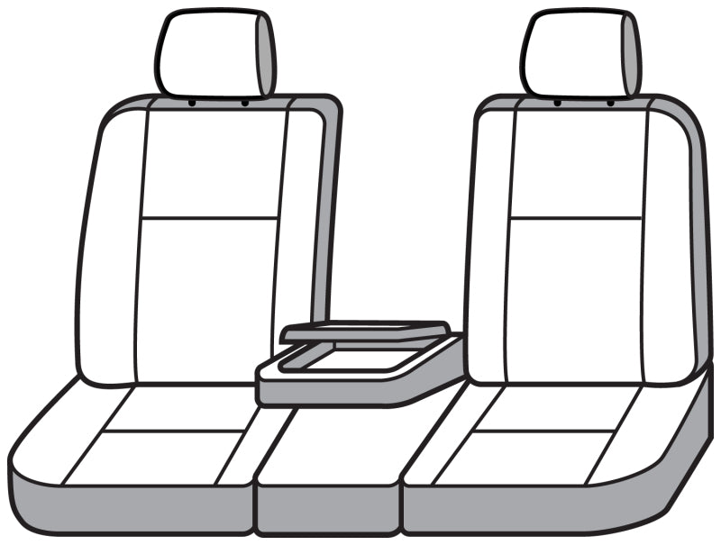 Covercraft Carhartt Super Dux front seat cover for Chevrolet GMC 1500 trucks in gravel color, durable custom seat protection.