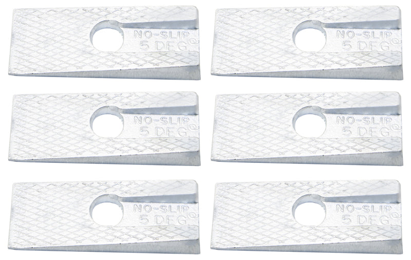 Moog Dodge W300 Series caster wedge for suspension alignment, showing the metal wedge component on a white background.