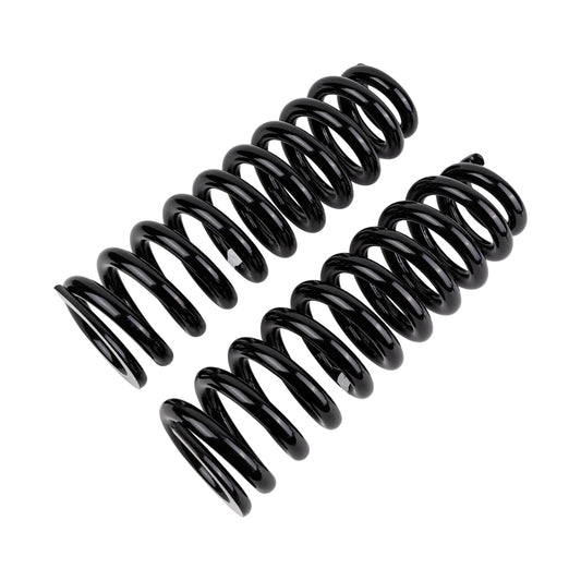 Old Man Emu front coilover spring for Toyota Tundra 2007 with bar, designed for improved suspension performance.