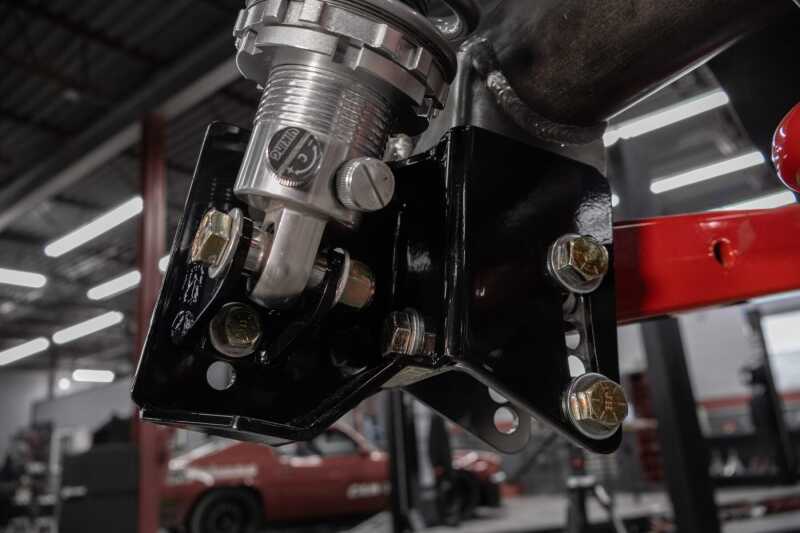 UMI Performance coilover conversion brackets kit with 250lb springs, for A-Body cars, adjustable ride height from -2 to -3 inches