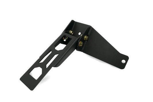 DV8 Offroad 18-20 Jeep Wrangler JL adjustable dead pedal cover with textured surface for added grip.