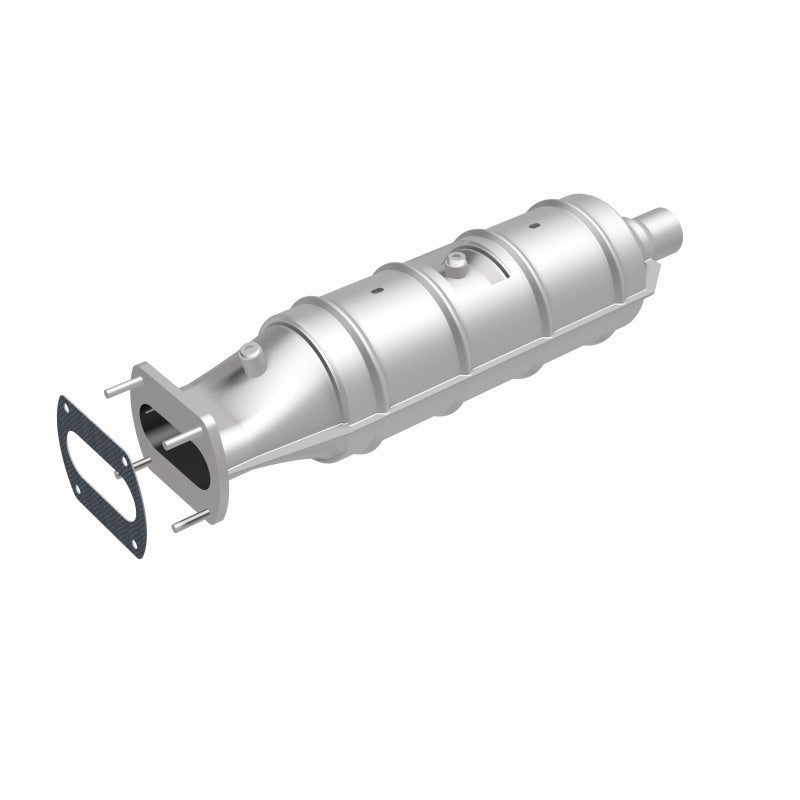 MagnaFlow catalytic converter for 1987-1995 Ford trucks 5.8/7.5L, direct fit replacement, shown in the image.