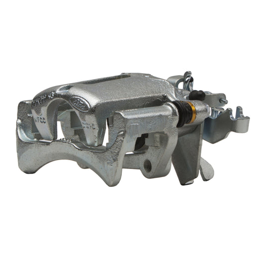 Silver zinc coated DFC Ford Mustang rear OE brake caliper model 05-14, premium rear brake caliper for Mustang.