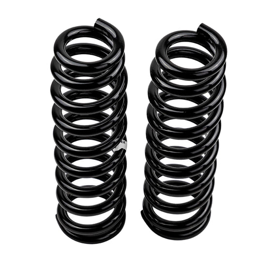 Old Man Emu ARB/OEM coilover front coil spring for Toyota Prado 2003 onward, showcasing the black coil spring design.
