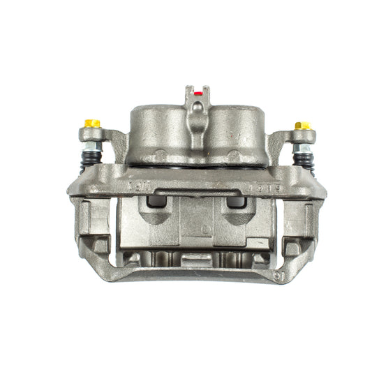 PowerStop front left OE brake caliper with bracket for Nissan Frontier 2005-2018, automotive part for brake system repair