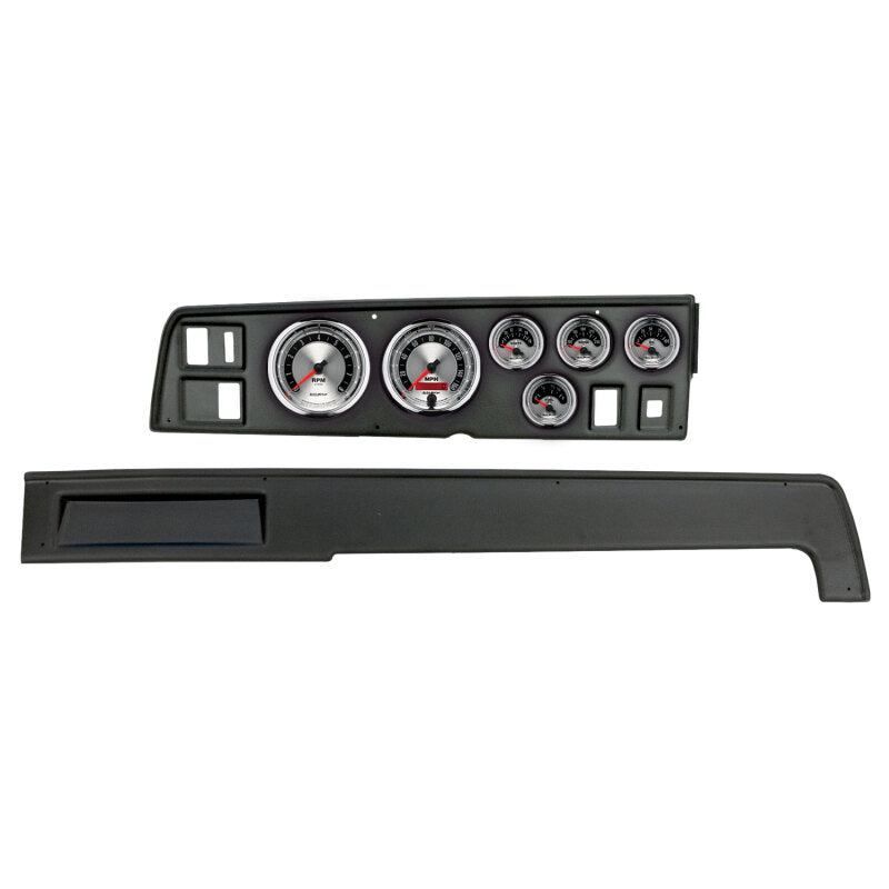 Autometer 68-70 Dodge Charger American Muscle Gauge Kit 6 Pc Tach/Mph/Fuel/Oilp/Wtmp/Volt