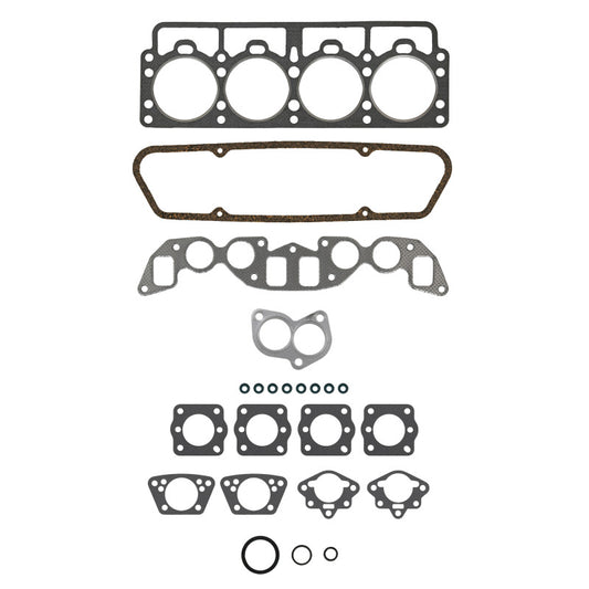 Fel-Pro HS 21176 B engine cylinder head gasket set showing multiple gaskets and components for vehicle engine repair