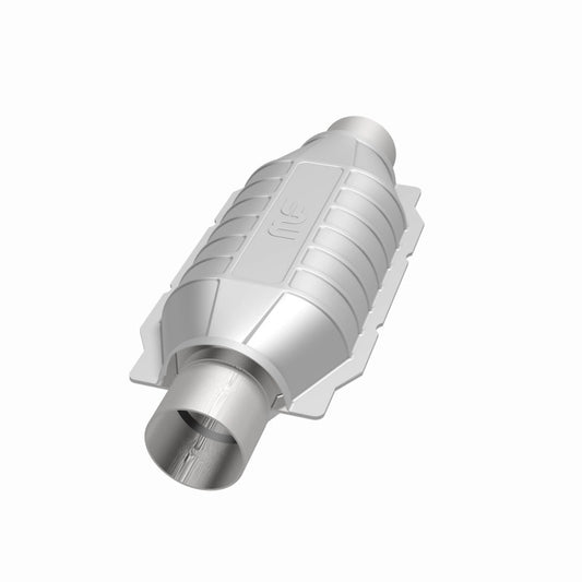 MagnaFlow universal catalytic converter, 2.25-inch T2 rear, car exhaust part designed for emissions control and vehicle performance.