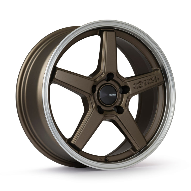Enkei Quasar 18x8in / 5x100 BP / 45mm Offset / 72.6mm Bore - Matte Bronze Wheel