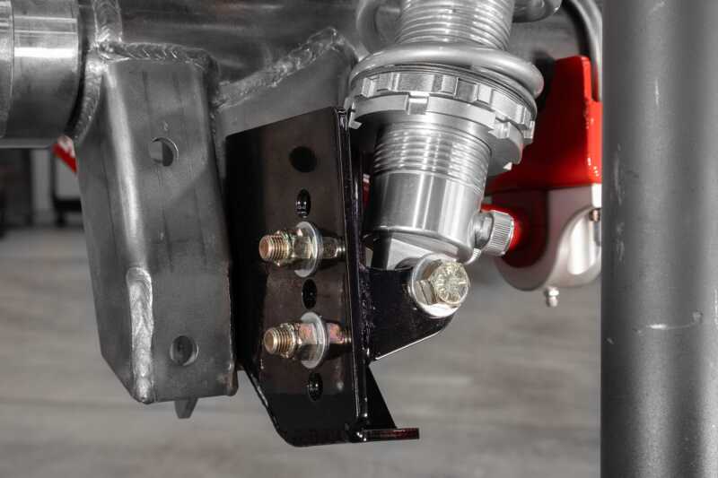 UMI Performance coilover conversion brackets kit with 250lb springs for GM A-body, adjustable ride height from -2in to -3in.