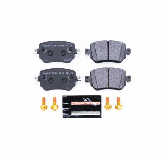 PowerStop rear Track Day SPEC brake pads for 2016-2018 Audi Q3, racing brake pads with high-performance design.