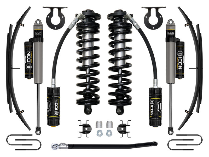 ICON 08-10 Ford F250/F350 2.5-3in Stage 3 Coilover Conversion System w/ Expansion Pack