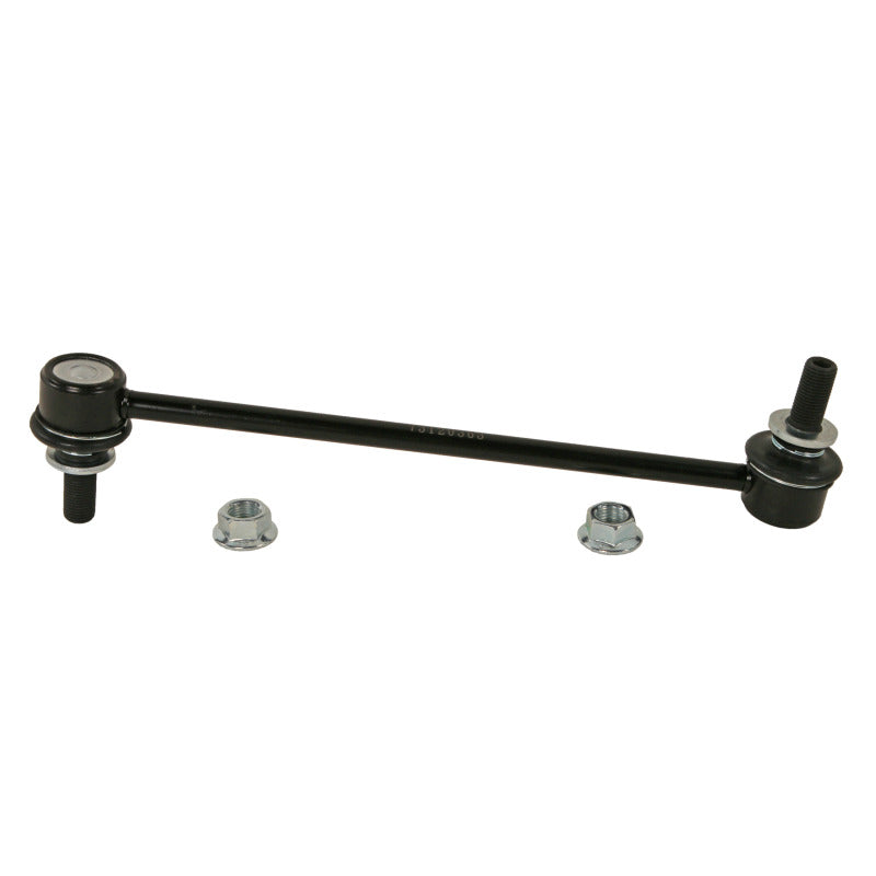 Moog Lexus ES300h 2019-2022 front sway bar link, sway bar endlink with metal ball joint and rubber boot.