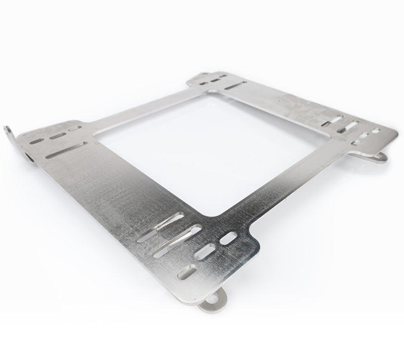 NRG stainless steel seat brackets for 2013-2016 Subaru BRZ and Scion F-RS, pair of seat brackets for automotive seat mounting.
