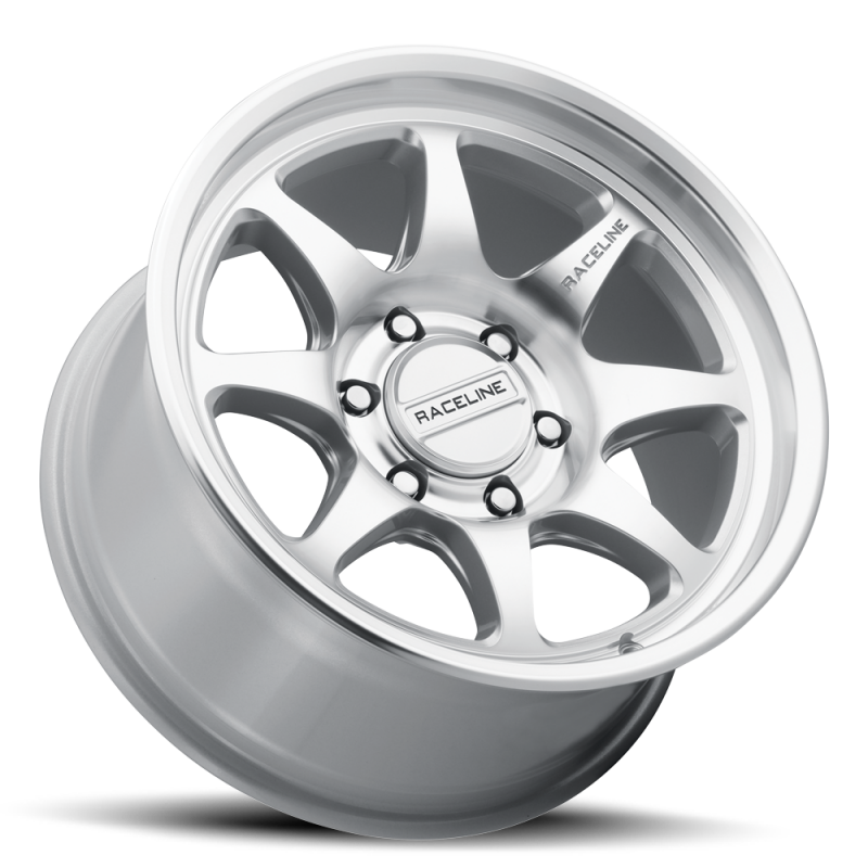 Raceline 962MC Maverick forged wheel, 17x8.5 inches, machined CC finish, 6x135 bolt pattern, 0mm offset, 87.1mm bore
